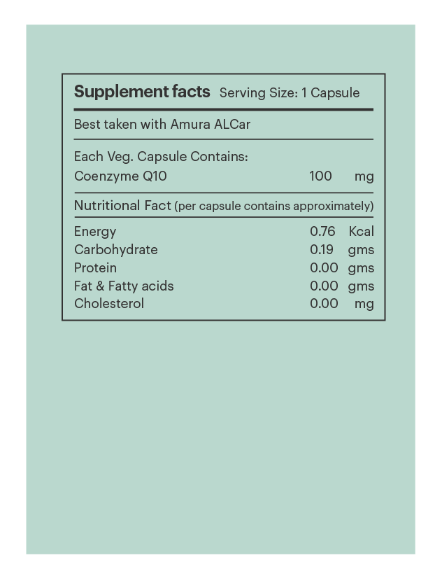 Amura Q -  Supplement Facts